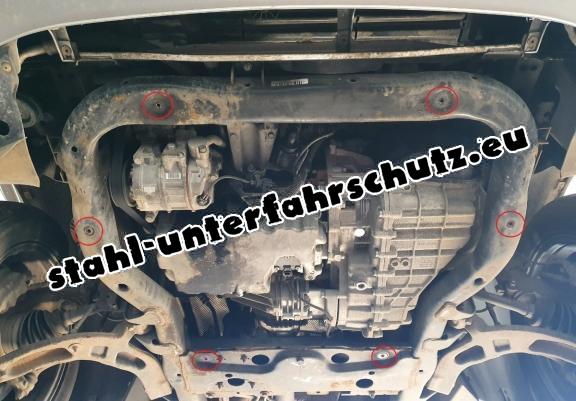 Aluminium Unterfahrschutz für Motor der Marke Volkswagen Volkswagen Transporter T6