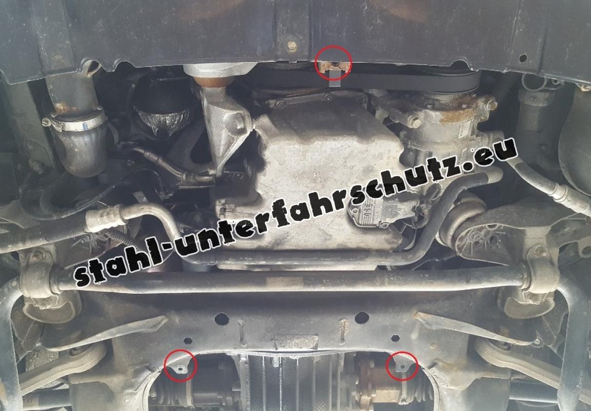Unterfahrschutz für Motor der Marke Audi A4 3