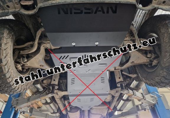 Kühlerschutz für unten aus Stahl für  Nissan Pathfinder