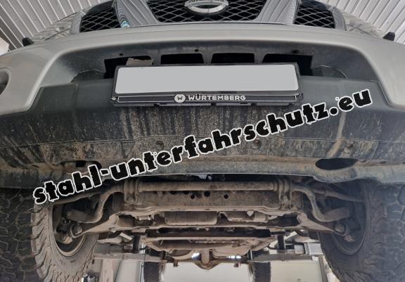 Kühlerschutz für unten aus Stahl für  Nissan Pathfinder