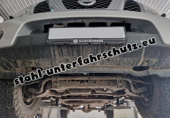 Unterfahrschutz für Motor der Marke Nissan Navara D40