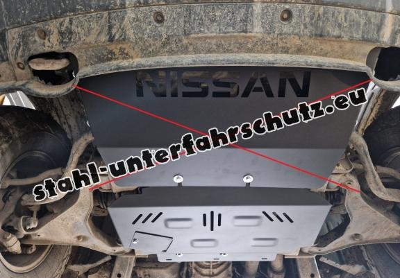 Unterfahrschutz für Motor der Marke Nissan Navara D40