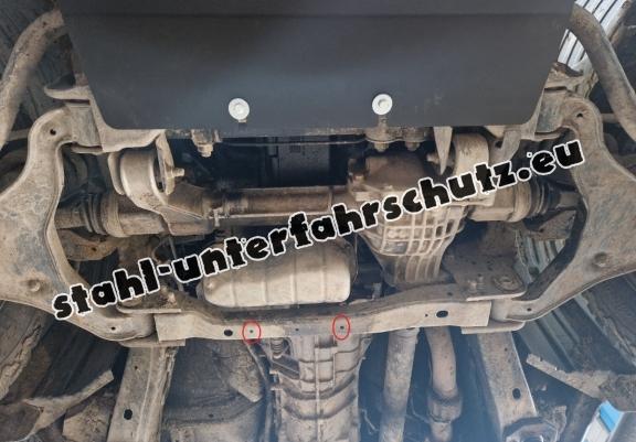 Unterfahrschutz für Motor der Marke Nissan Navara D40
