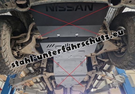 Unterfahrschutz für Motor der Marke Nissan Navara D40