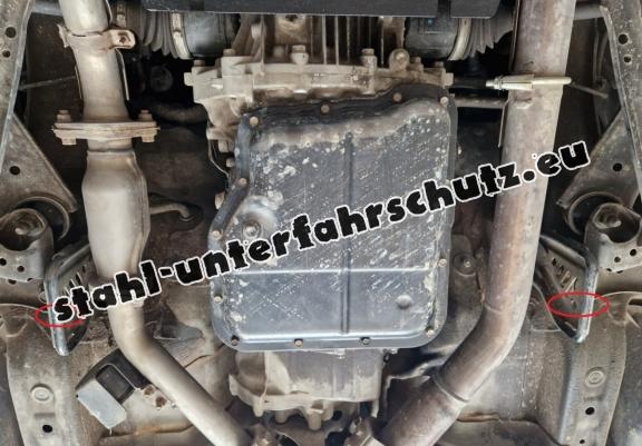 Unterfahrschutz aus Stahl für Automatikgetriebe der Marke Subaru XV