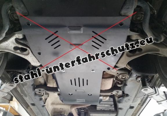 Unterfahrschutz aus Stahl für Automatikgetriebe der Marke Volkswagen Touareg 7L