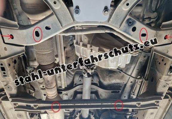 Unterfahrschutz für Verteilergetriebe Ford Ranger