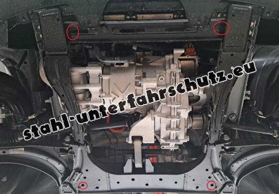 Aluminium  Unterfahrschutz Dacia Spring 