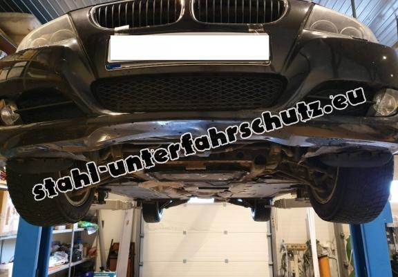 Kühlerschutz für unten aus Stahl für BMW seria 3 - E90