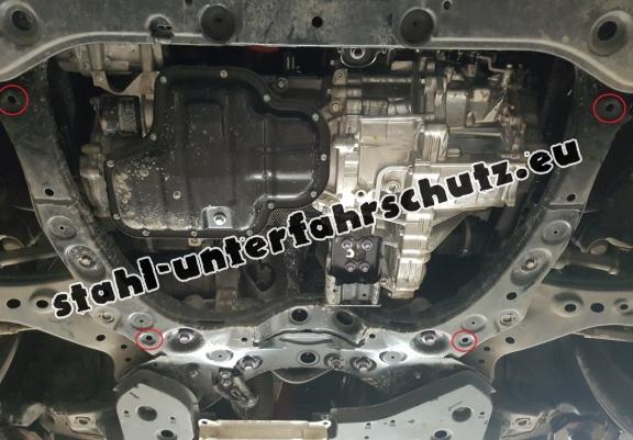 Aluminium Unterfahrschutz für Motor der Marke Suzuki Across