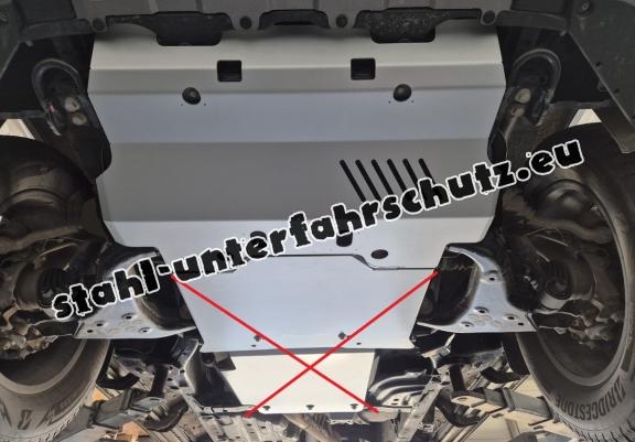 Kühlerschutz für unten aus Aluminium für Toyota Land Cruiser 250