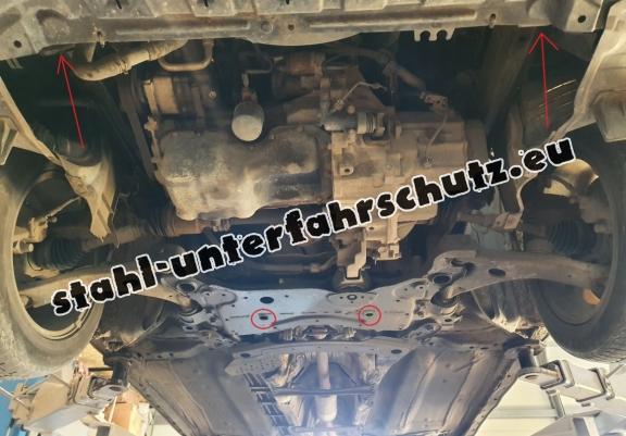 Unterfahrschutz für Motor der Marke Mazda 3