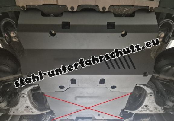 Kühlerschutz für unten aus Stahl für Toyota Land Cruiser 250