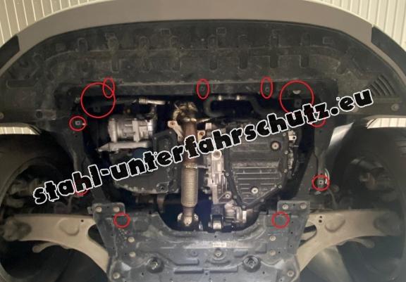 Unterfahrschutz für Motor der Marke Fiat 600