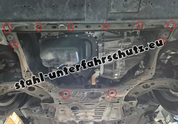 Unterfahrschutz für Motor der Marke Mazda CX3