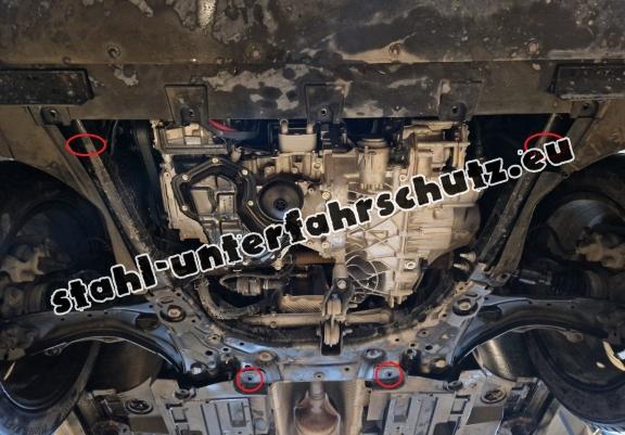 Unterfahrschutz für Motor der Marke Renault Captur