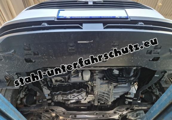 Unterfahrschutz aus verzinktem Stahl für Motor der Marke Ford Transit Custom