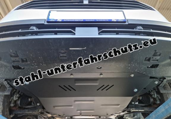Unterfahrschutz aus verzinktem Stahl für Motor der Marke Ford Transit Custom