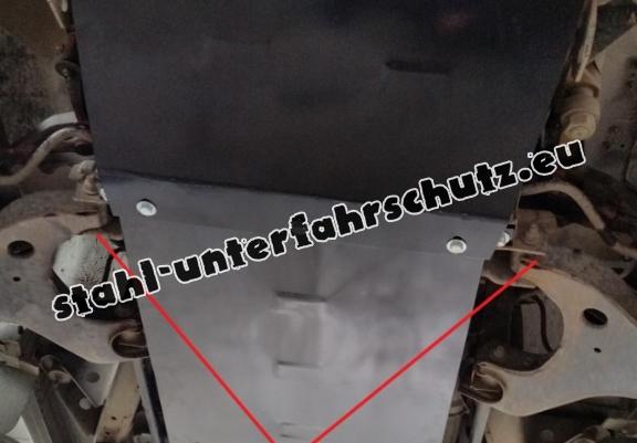 Unterfahrschutz für Motor und  kühler aus Stahl für Nissan Pick Up