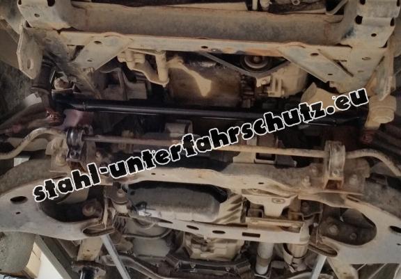 Unterfahrschutz für Motor und  kühler aus Stahl für Nissan Pick Up