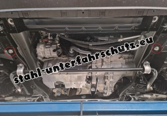 Aluminium Unterfahrschutz für Motor und Getriebe für den Vw Crafter