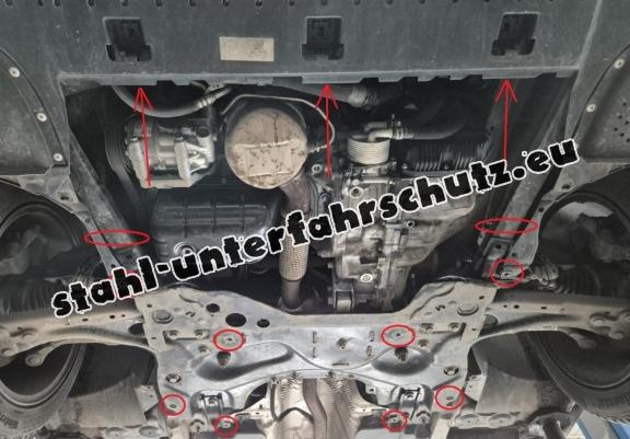 Unterfahrschutz für Motor der Marke Opel Grandland X