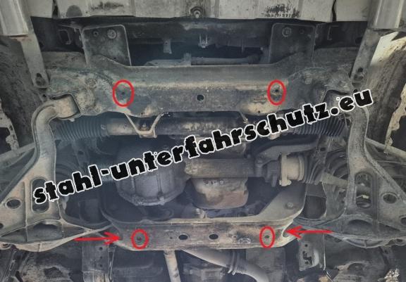 Aluminium Unterfahrschutz für Motor der Marke Chevrolet Tracker Aluminium Unterfahrschutz für Motor der Marke Chevrolet Tracker