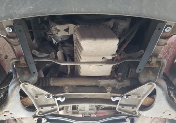 Unterfahrschutz für Motor der Marke Mercedes Sprinter