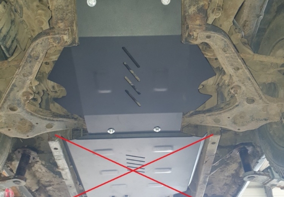 Unterfahrschutz für Motor der Marke Suzuki X90