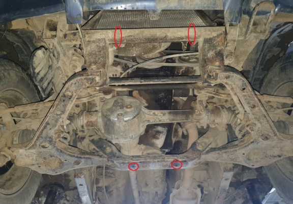 Unterfahrschutz für Motor der Marke Suzuki X90