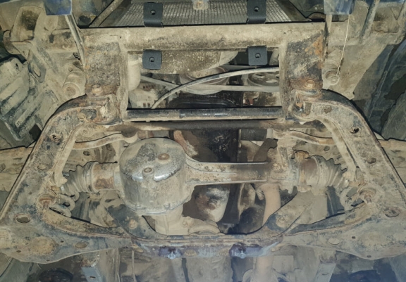 Unterfahrschutz für Motor der Marke Suzuki X90