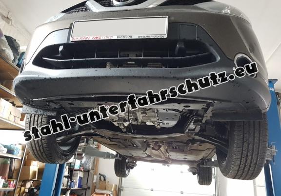 Unterfahrschutz für Motor der Nissan Qashqai J11