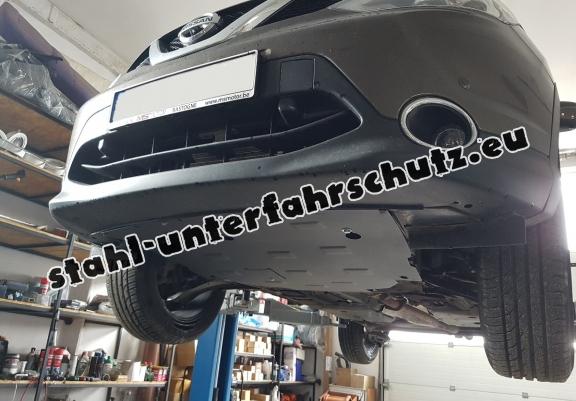 Unterfahrschutz für Motor der Nissan Qashqai J11