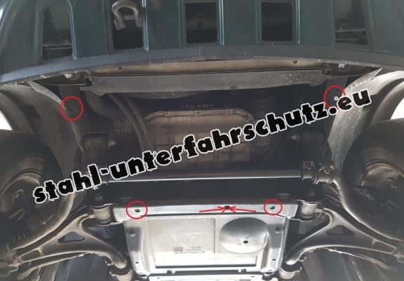 Stahl Getriebe Schutz für Mercedes ML W163