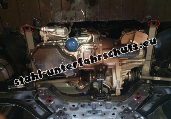 Unterfahrschutz für Motor der Marke Hyundai Elantra 2