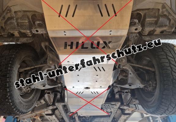 Aluminium Unterfahrschutz für Motor der Marke Toyota Hilux Revo
