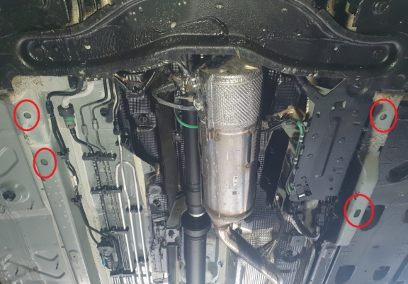 Stahlschutz für DPF der Marke  Dacia Duster