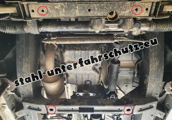 Stahl Getriebe Schutz für Ssangyong Musso Grand