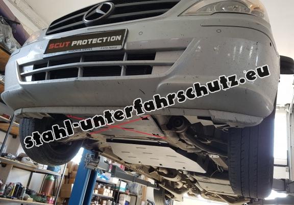 Stahl Getriebe Schutz für Mercedes Vito W639 - 2.2 D 4x2