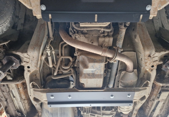 Getriebe schutz aus Stahl für  Mitsubishi Pajero 4 (V80, V90)
