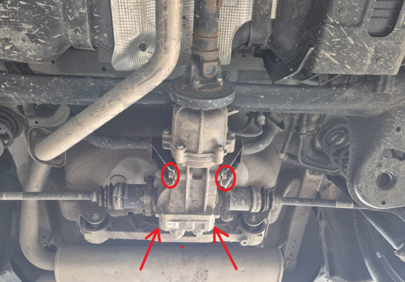 Aluminium Differentialschutz für Suzuki S-Cross