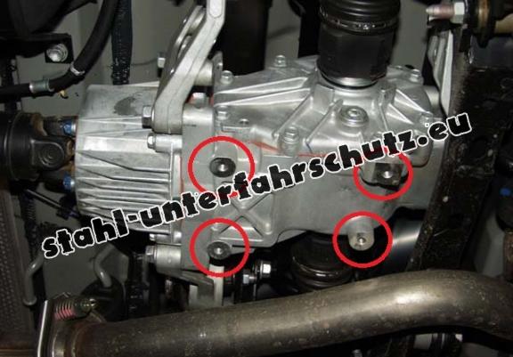 Stahl Differentialschutz für  Toyota RAV 4