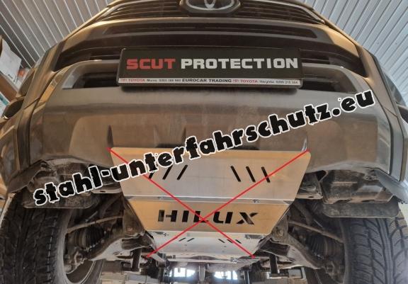 Aluminium Getriebe Schutz für Toyota Hilux Revo