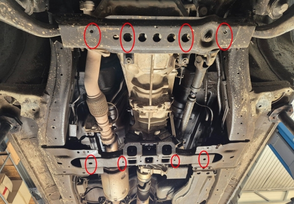 Stahl Getriebe Schutz für Isuzu D-Max