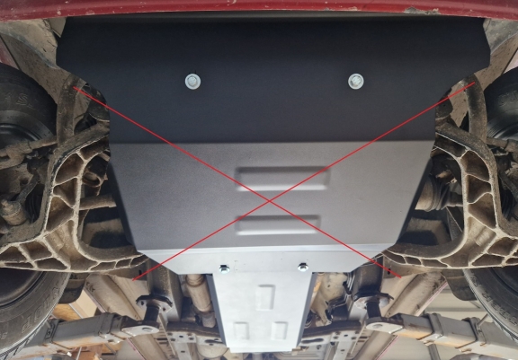 Getriebe schutz aus Stahl für Jeep Cherokee - KJ