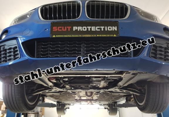 Unterfahrschutz für Motor und Getriebe aus Stahl für  Mini Cooper F55/56