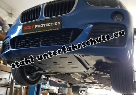 Unterfahrschutz für Motor und Getriebe aus Stahl für  Mini Cooper F55/56