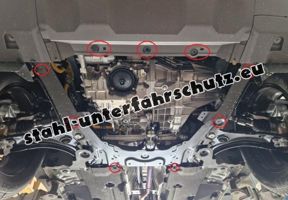 Unterfahrschutz für Motor der Marke Dacia Duster - 4x2 + 4x4