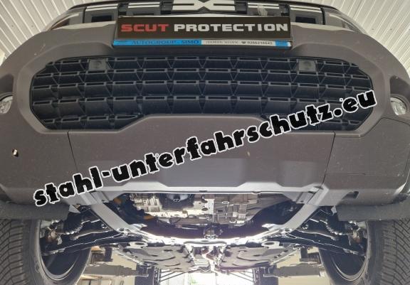 Aluminium Unterfahrschutz für Motor der Marke Dacia Duster - 4x2 +4x4