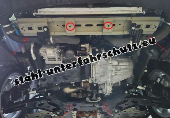 Unterfahrschutz für Motor der Marke Baic Beijing X3